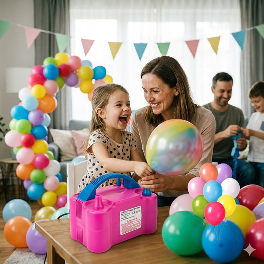 Compresor pentru umflat baloane