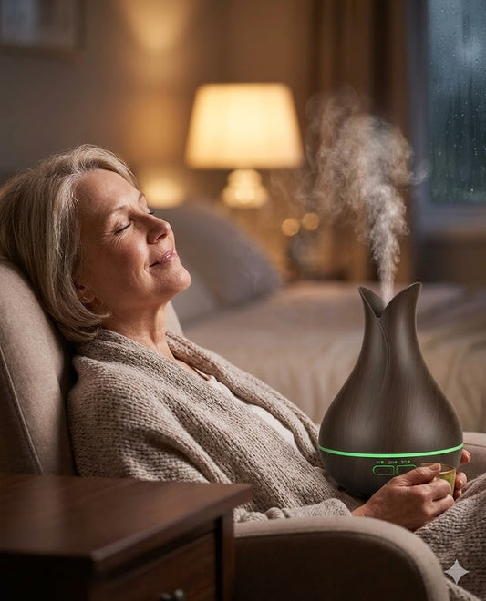 Difuzor Aromaterapie Lemn Smart