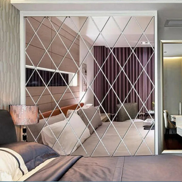 Panou Oglindă Diamant pentru Decor