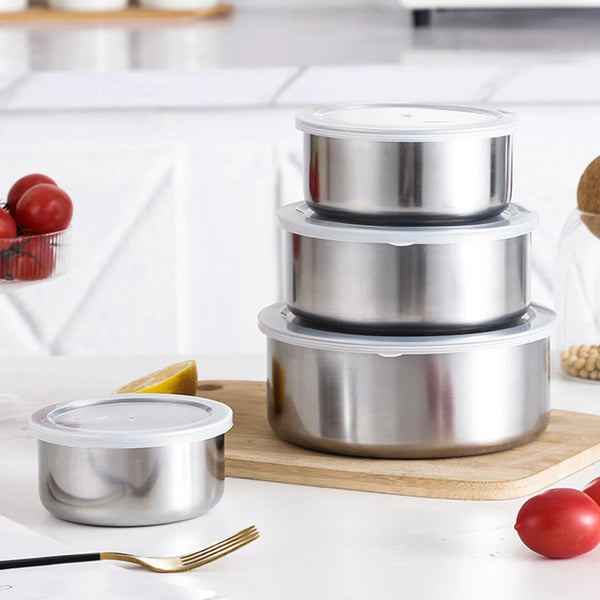 Set boluri inox stivuibile